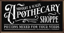 Load image into Gallery viewer, Midnight And Scales Apothecary Shoppe Black