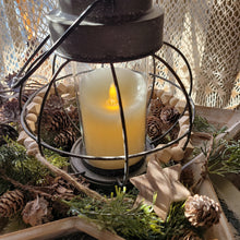 Load image into Gallery viewer, Moving Flame Wax LED Pillar Candle