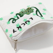 Load image into Gallery viewer, Lucky Love St. Patrick's Day Coin Pouch