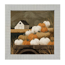 Load image into Gallery viewer, Rustic Wagon with Pumpkins - Square