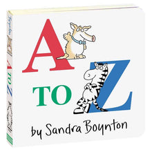 Load image into Gallery viewer, A to Z by Sandra Boynton