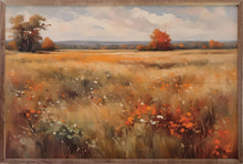 Load image into Gallery viewer, Autumn Field With Orange