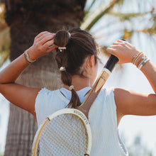 Load image into Gallery viewer, "Rise" Gold Sun Hair Tie Bracelets