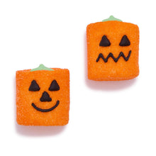 Load image into Gallery viewer, Jack-O-Lantern Vanilla Marshmallow Candy in Gift Bag