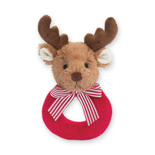 Load image into Gallery viewer, Lil' Reindeer Ring Rattle