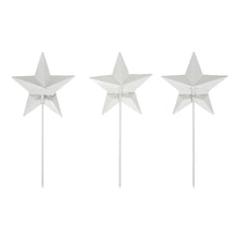 Load image into Gallery viewer, Painted Metal American Flag Theme Star on Pick