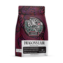 Load image into Gallery viewer, Dragon's Lair Dark Roast Coffee | 12oz | Ground