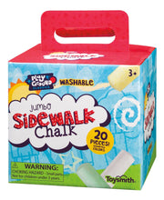Load image into Gallery viewer, Playground Classics Jumbo Sidewalk Chalk, Assorted Colors