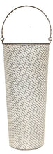 Load image into Gallery viewer, White Wash Metal Half Wall Basket