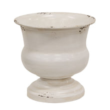 Load image into Gallery viewer, Distressed White Urn