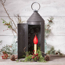 Load image into Gallery viewer, 22-Inch Chimney Lantern in Kettle Black