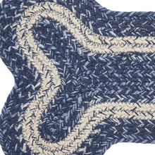 Load image into Gallery viewer, Great Falls Blue Indoor/Outdoor Medium Bone Rug