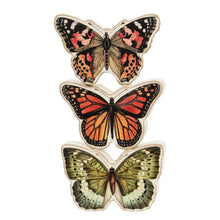 Load image into Gallery viewer, Watercolor Chunky Wood Butterfly Sitter - 3 Asstd.