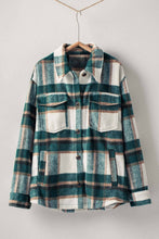 Load image into Gallery viewer, Plaid Button-Down Jacket