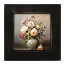 Load image into Gallery viewer, Mixed Flowers in Vase - Framed Art