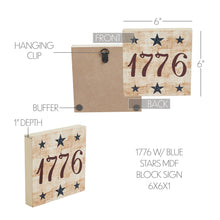 Load image into Gallery viewer, My Country 1776 Block Sign