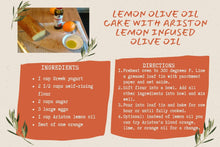 Load image into Gallery viewer, Ariston Lemon Infused Extra Virgin Olive Oil 8.45oz