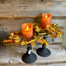 Load image into Gallery viewer, Rustic Black Pedestal Stands