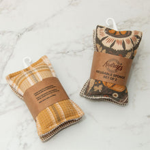 Load image into Gallery viewer, Reusable Fabric Sponges - Neutral Floral