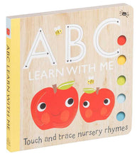 Load image into Gallery viewer, Touch and Trace: ABC Learn with Me! by Editors of Silver Dolphin Books