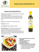 Load image into Gallery viewer, Ariston Lemon Infused Extra Virgin Olive Oil 8.45oz