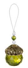 Load image into Gallery viewer, Acrylic Crystal Acorn Ornament