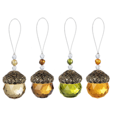 Load image into Gallery viewer, Acrylic Crystal Acorn Ornament