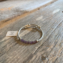 Load image into Gallery viewer, Silver and Stone Bracelets