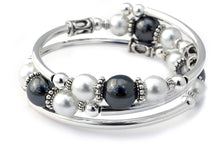 Load image into Gallery viewer, Silver and Stone Bracelets