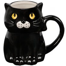 Load image into Gallery viewer, Black Cat Mug