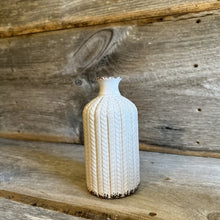 Load image into Gallery viewer, Chevron Pattern Ceramic Vase