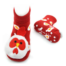 Load image into Gallery viewer, Boogie Toes Baby Rattle Socks