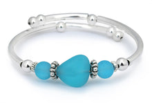 Load image into Gallery viewer, Silver and Stone Bracelets