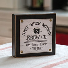Load image into Gallery viewer, Three Witch Sisters Layered Box Sign