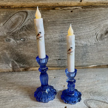 Load image into Gallery viewer, Glass Ware Taper Candle Holders