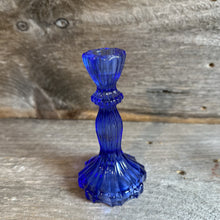 Load image into Gallery viewer, Glass Ware Taper Candle Holders