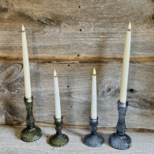 Load image into Gallery viewer, Vintage Inspired Decorative Glass Candle Holders