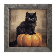 Load image into Gallery viewer, Halloween and Fall Rustic Framed Seasonal Pictures