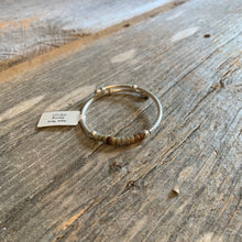 Load image into Gallery viewer, Silver and Stone Bracelets