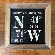 Load image into Gallery viewer, Chepachet, RI Coordinates