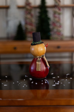 Load image into Gallery viewer, Joel Miniature Snowman Gourd