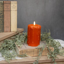 Load image into Gallery viewer, 3D Flame Melting Wax LED Pillar Candle
