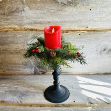 Load image into Gallery viewer, Rustic Black Pedestal Stands