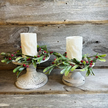 Load image into Gallery viewer, Rustic White Display Pedestals