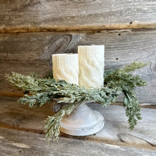 Load image into Gallery viewer, Rustic White Display Pedestals