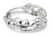 Load image into Gallery viewer, Silver and Stone Bracelets