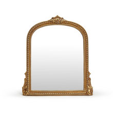 Load image into Gallery viewer, Gold Fleur 8 x 10 Mirror