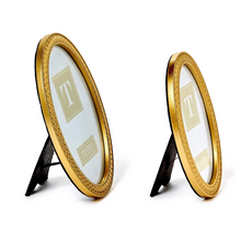 Load image into Gallery viewer, Gold Oval Photo Frames