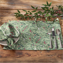 Load image into Gallery viewer, Under the Mistletoe Placemats and Runners