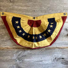 Load image into Gallery viewer, Cotton Bunting Flag - Tea Stained